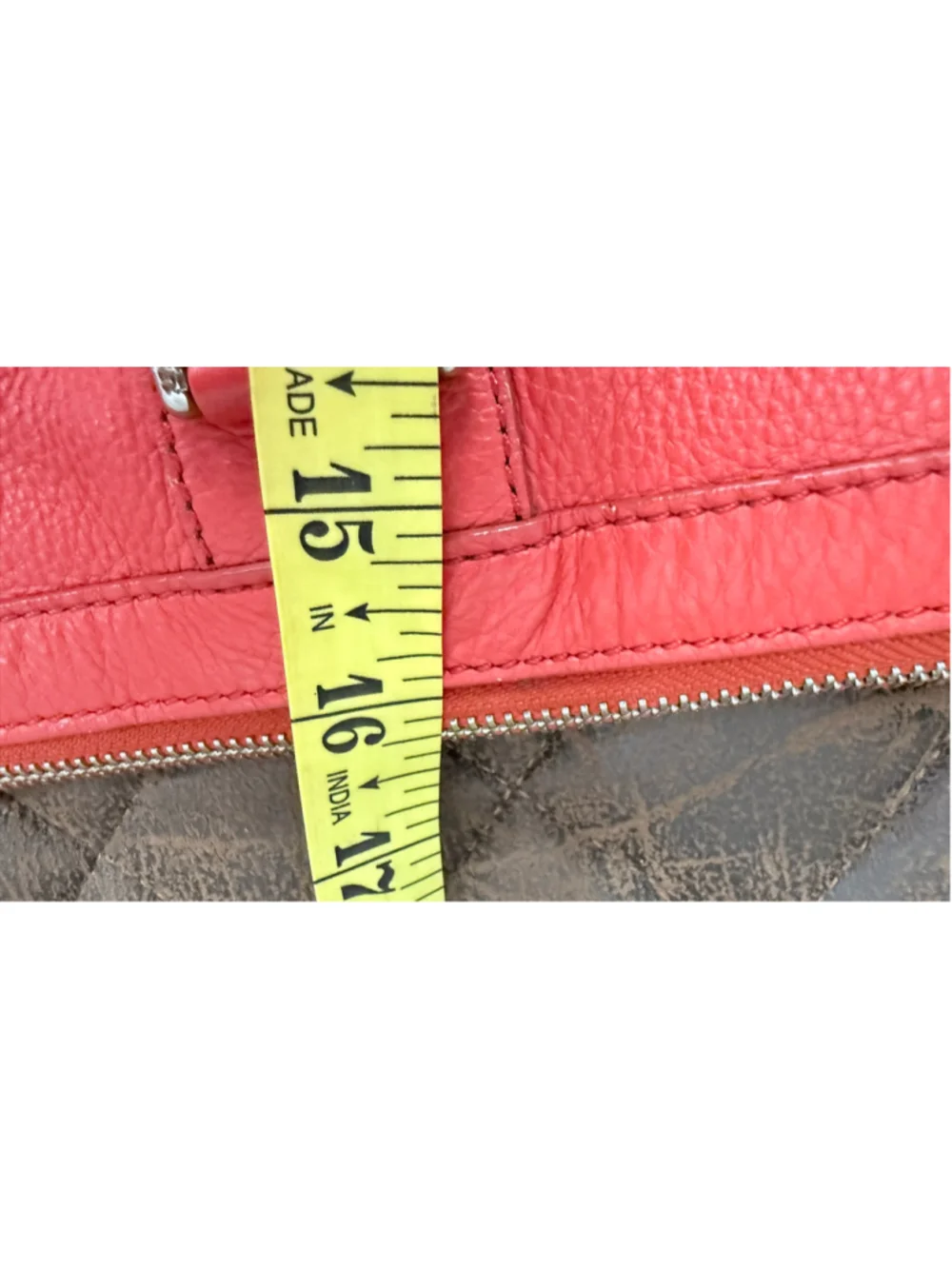 Women's DVF Hobo Bag Red Leather Tassel Handbag